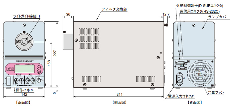 外形寸法図
